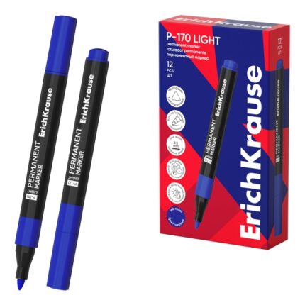 ErichKrause P-170 light Pennarello indelebile - Punta conica - Larghezza tratto 2