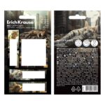 ErichKrause Big City Cats Confezione da 4 blocchi da 20 segnalibri - Riposizionabili - Carta da 75 g/m² - 3 formati diversi - Colori assortiti - immagine 4