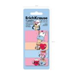 ErichKrause Yummy Confezione da 4 blocchi da 20 segnalibri - Riposizionabili - Carta da 75 g/m² - 20 x 60 mm - Colori assortiti - immagine 3