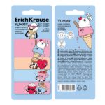 ErichKrause Yummy Confezione da 4 blocchi da 20 segnalibri - Riposizionabili - Carta da 75 g/m² - 20 x 60 mm - Colori assortiti - immagine 4