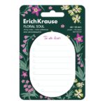 ErichKrause Floral Soul "To do list" Blocco da 60 post-it riposizionabili - Carta da 75 g/m² - 68 x 88 mm - Colla a base d'acqua - Colore bianco