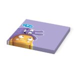 ErichKrause Jolly Friends Blocco da 50 post-it riposizionabili - Carta da 75 g/m² - 75 x 75 mm - Colla a base d'acqua - Colori assortiti - immagine 3
