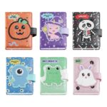 Miquel Rius Back2Fun Espositore di Halloween con 12 quaderni A6 con copertina in cartoncino rivestito in PU imbottito - 80 fogli a quadretti in carta da 80 g/m² - Fogli colorati a seconda del modello - immagine 2