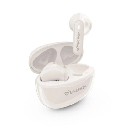 Energy Sistem PopBuds: auricolari true wireless - Bluetooth 6.0 - 20 ore di autonomia - Design compatto - Colore bianco