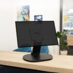 Tooq DB1027TN-B Supporto da tavolo/da parete per monitor da 17" a 27" - Regolabile in altezza e inclinabile - Peso massimo 6,5 kg - VESA 100x100 mm - Colore: nero - immagine 4