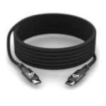 Energy Sistem Magnet Roll Cavo USB-C 2.0 - Fino a 60 W e 480 Mbps - Compatibile con Power Delivery - Rivestito in PVC e cotone - 1,5 metri - Colore: nero - immagine 4