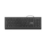 Coolbox FlatPro Tastiera USB con 105 tasti - Tasti piatti - QWERTY spagnolo - Colore: nero