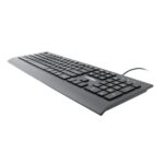 Coolbox FlatPro Tastiera USB con 105 tasti - Tasti piatti - QWERTY spagnolo - Colore: nero - immagine 2