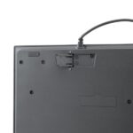 Coolbox FlatPro Tastiera USB con 105 tasti - Tasti piatti - QWERTY spagnolo - Colore: nero - immagine 4