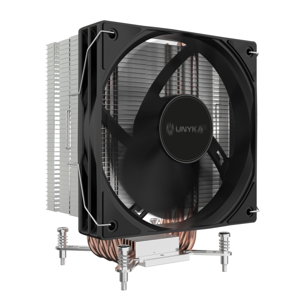 Unykach Unycool H61 Dissipatore per CPU - Multisocket universale - Ventola da 120 mm - Colore: nero