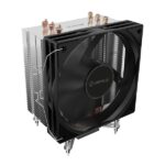 Unykach Unycool H61 Dissipatore per CPU - Multisocket universale - Ventola da 120 mm - Colore: nero - immagine 2