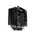 Coolbox H6 Black Dissipatore multi-socket - 6 tubi di calore - TDP 240 W - Ventola da 120 mm - Velocità massima 2000 giri/min - Colore: nero - immagine 2