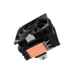 Coolbox H6 Black Dissipatore multi-socket - 6 tubi di calore - TDP 240 W - Ventola da 120 mm - Velocità massima 2000 giri/min - Colore: nero - immagine 4