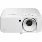 Optoma ZH401e Proiettore laser DLP Full HD 1080p 3D - Altoparlante integrato da 15 W - Doppia porta HDMI 2.0 - 4600 lumen - Colore: bianco