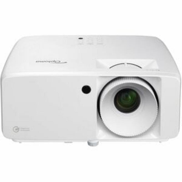 Optoma ZH401e Proiettore laser DLP Full HD 1080p 3D - Altoparlante integrato da 15 W - Doppia porta HDMI 2.0 - 4600 lumen - Colore: bianco Optoma ZH401e Proiettore laser DLP Full HD 1080p 3D - Altoparlante integrato da 15 W - Doppia porta HDMI 2.0 - 4600 lumen - Colore: bianco