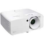 Optoma ZH401e Proiettore laser DLP Full HD 1080p 3D - Altoparlante integrato da 15 W - Doppia porta HDMI 2.0 - 4600 lumen - Colore: bianco - immagine 2