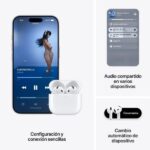 Apple AirPods 5 - Cancellazione attiva del rumore - USB-C - Colore bianco - immagine 4