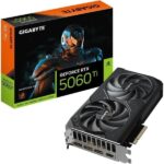Scheda grafica Gigabyte GeForce RTX 5060 TI WINDFORCE 8 GB GDDR7 - 3x DP