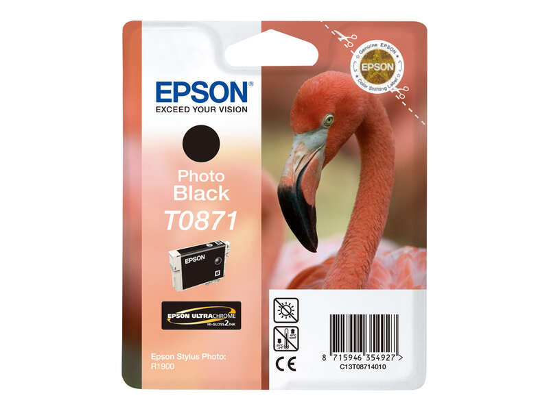 Cartuccia d'inchiostro originale Epson T0871 Nero Foto - C13T08714010